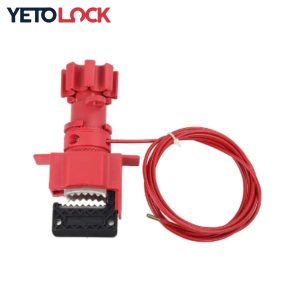 Universal Valve Lockout using cable attachment for gate valves