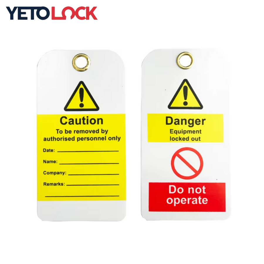 Safety Warning Tag 75mmx146mm 080.102