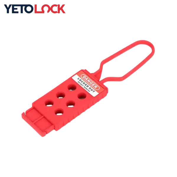 Insulated Shackle Nylon Lockout Hasp Lock